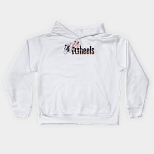 My kinda wheels cyclist Kids Hoodie